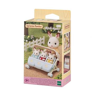 [5054131055335] CARRITO TRILLIZOS SYLVANIAN FAMILIES