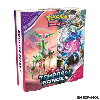 [820650504808] Pokemon TCG Temporal Forces Booster Bundle ESP