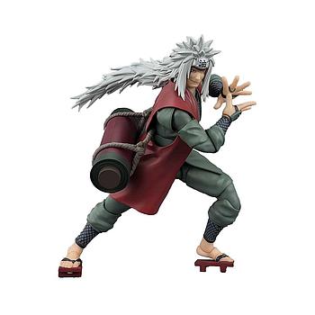 [4573102675545] S.H.FIGUARTS JIRAIYA - HIDDEN LEAF HEROIC MASTER SAGE- (SAGE MODE SET) TAMASHII NATIONS