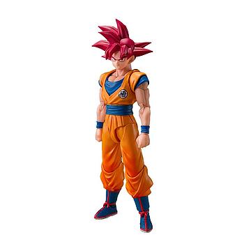 [4573102697844] S.H.FIGUARTS SUPER SAIYAN GOD SON GOKU GOD AURA TAMASHII NATIONS