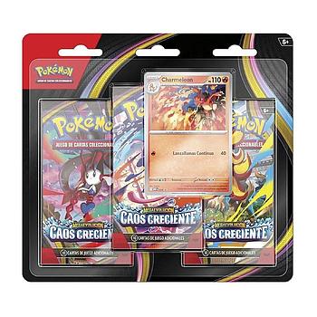 [196214140219] CHAOS RISING 3-PACK BLISTER ESPAÑOL POKEMON COMPANY