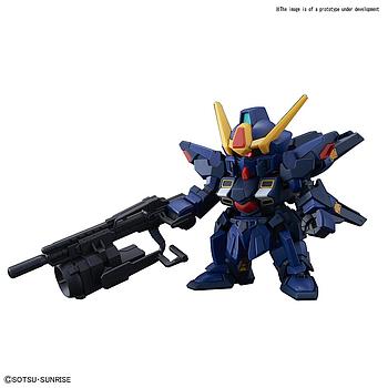 [4573102570109] MODEL KIT SD GUNDAM CROSS SILHOUETTE SISQUIEDE TITANS COLORS BANDAI HOBBY