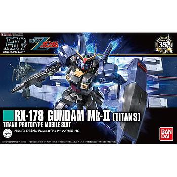 [4573102579850] MODEL KIT 1/144 HGUC RX 178 GUNDAM MK TITANS BANDAI HOBBY