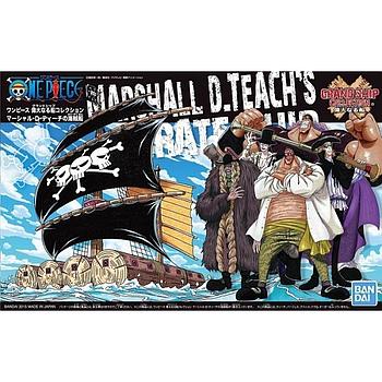 [4573102581730] MODEL KIT GRAND SHIP COLLECTION MARSHALL D. TEACH'S SHIP. BANDAI HOBBY