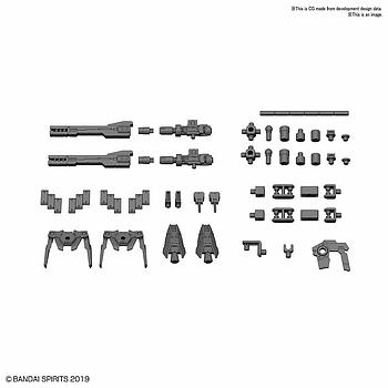 [4573102590138] KIT ACCESORIOS 30MM 1/144 OPTION PARTS SET 1 BANDAI HOBBY