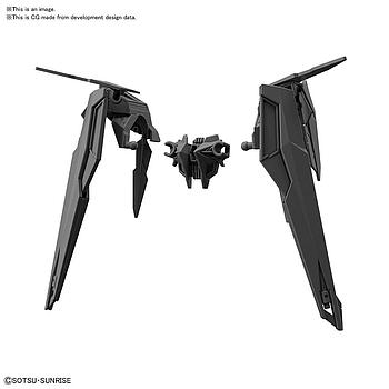 [4573102607591] KIT ACCESORIOS HGBD R 1/144 NEW WEAPONS FOR GUNDAM ASTRAY TYPE NEW MS TENTATIVE BANDAI HOBBY