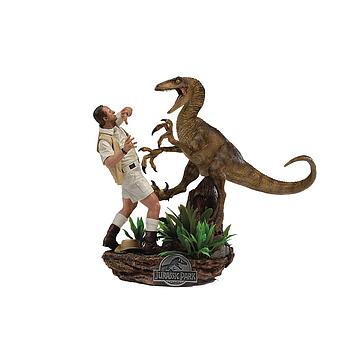[602883134980] CLEVER GIRL DELUXE ART SCALE 1:10 JURASSIC PARK  IRON STUDIOS