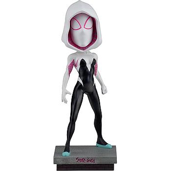 [634482615003] ESTATUA MARVEL HEAD KNOCKER SPIDER GWEN CLASSIC MASKED NECA