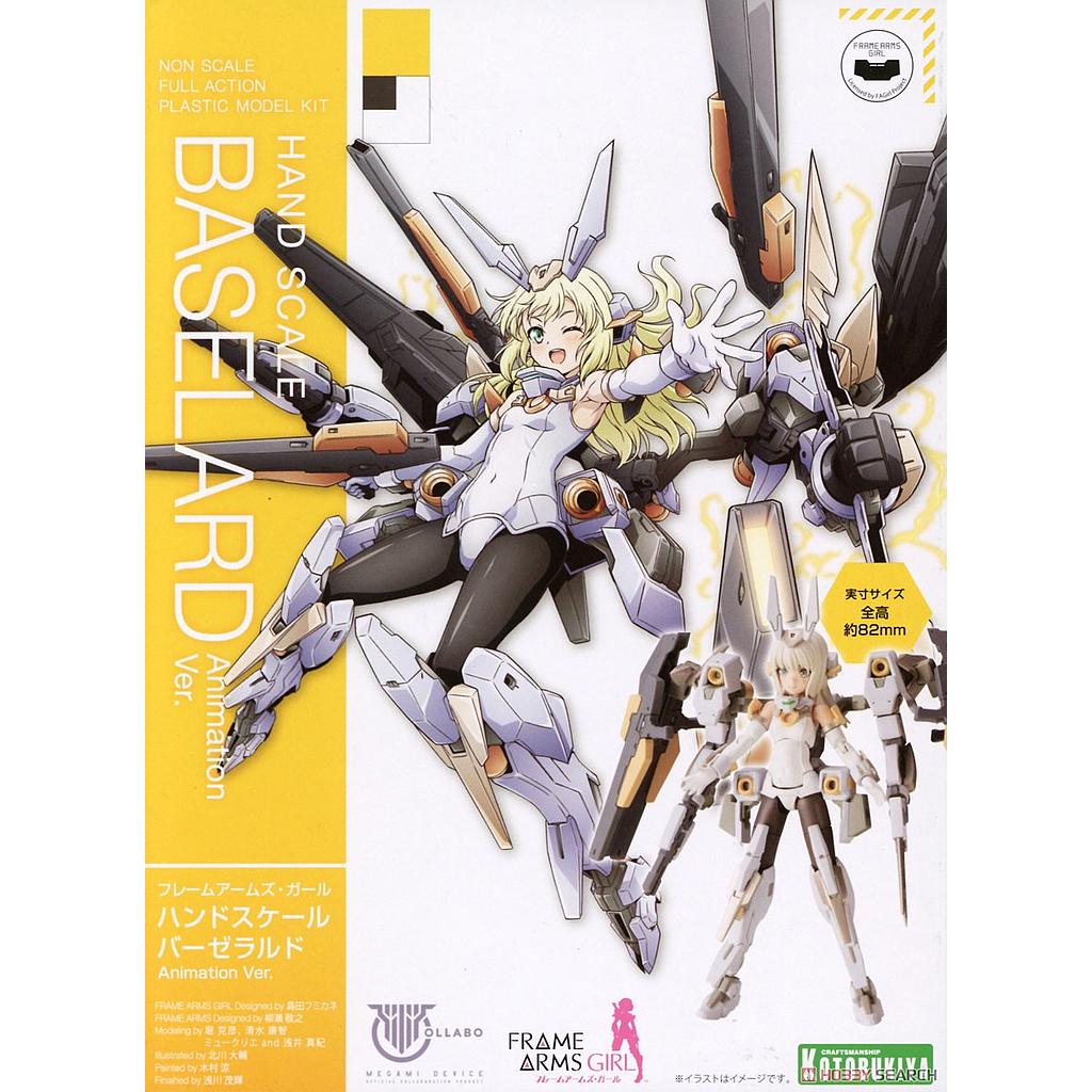 MODEL KIT FRAME ARMS GIRL HAND SCALE BASELARD ANIMATION VER. PLASTIC KOTOBUKIYA