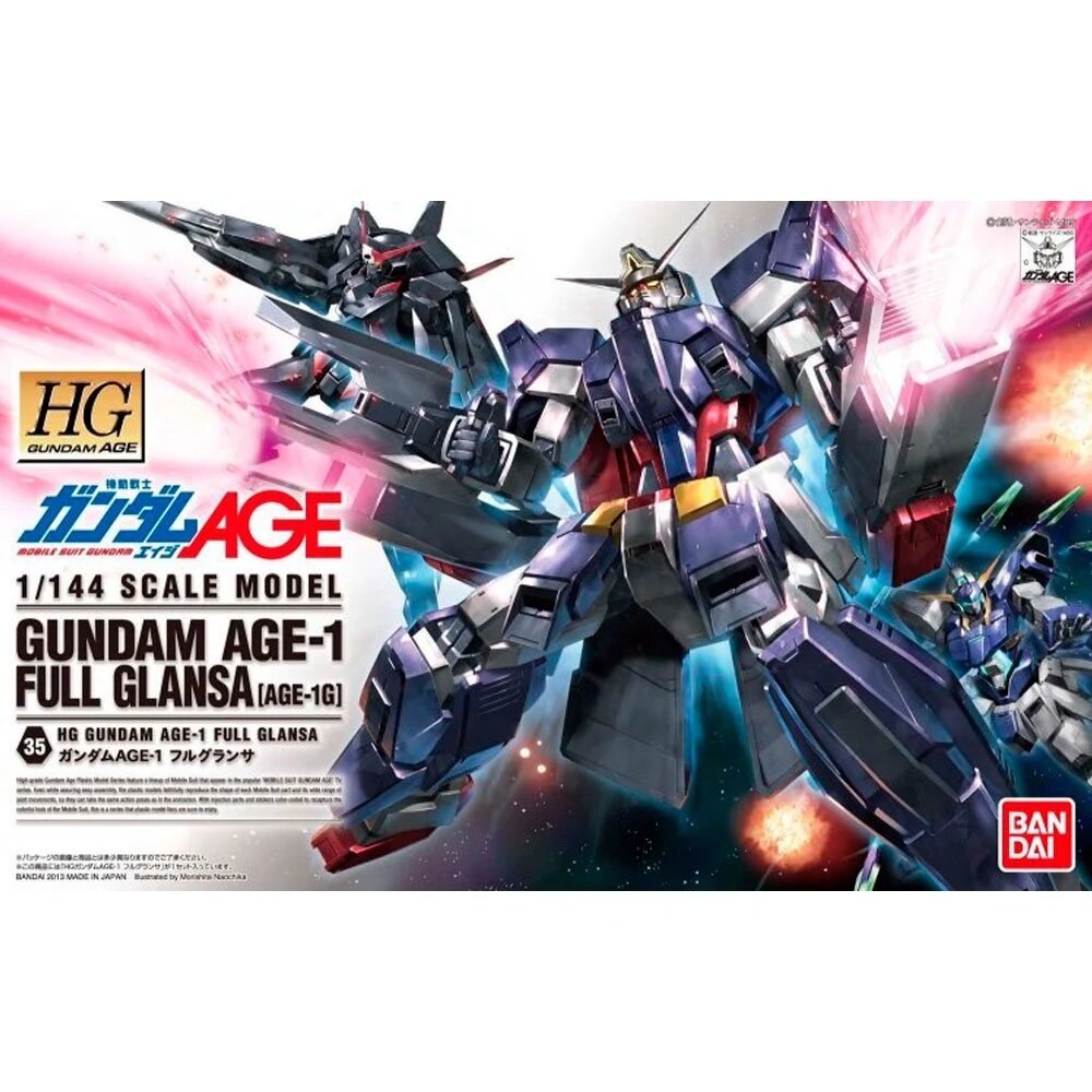 MODEL KIT HG 1/144 GUNDAM AGE 1 FULL GRANSA BANDAI HOBBY
