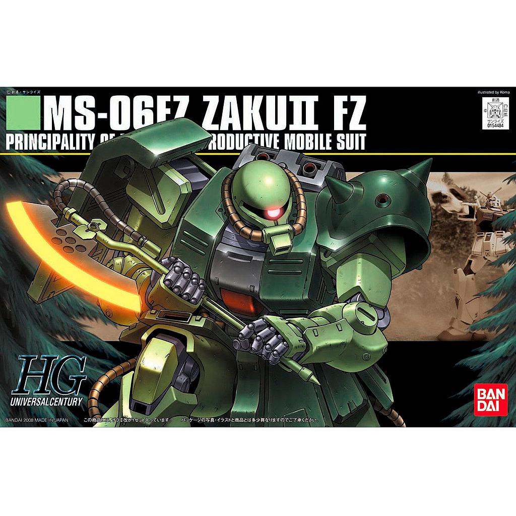 MODEL KIT 1/144 HGUC ZAKU II KAI BANDAI HOBBY