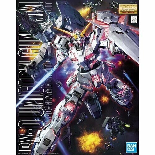 MODEL KIT MG 1/100 UNICORN GUNDAM SCREEN IMAGE BANDAI HOBBY