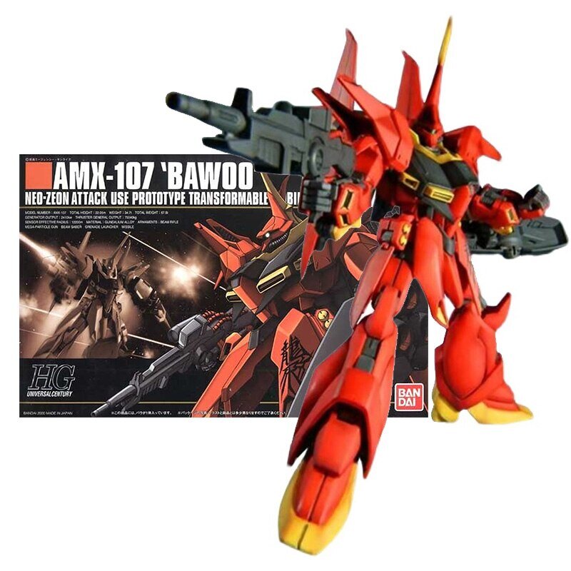 MODEL KIT 1/144 HGUC AMX 107 BAWOO BANDAI HOBBY