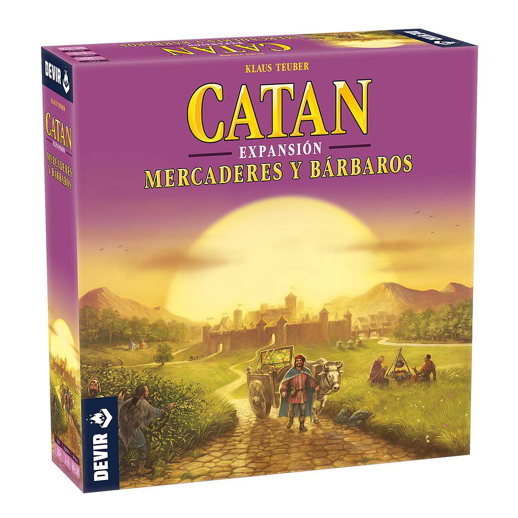 JUEGOS DE MESA CATAN MERCADERES Y BARBAROS 