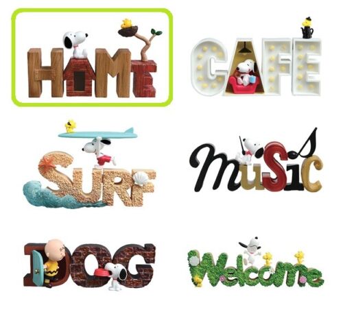 DIORAMA COLLECTION OF WORDS SNOOPY TAKARA TOMY