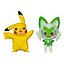 Figura Pokemon Pikachu y Sprigatito Jazwares