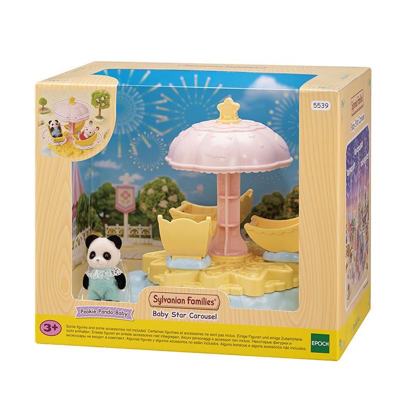 CARRUSEL DE LAS ESTRELLAS SYLVANIAN FAMILIES