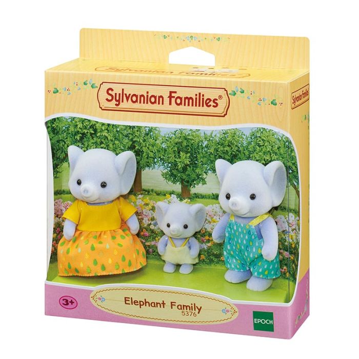 FAMILIA ELEFANTE SYLVANIAN FAMILIES