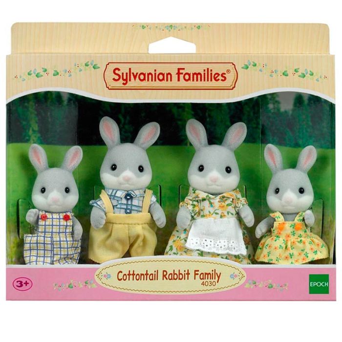 FAMILIA CONEJO COLITA ALGODON SYLVANIAN FAMILIES