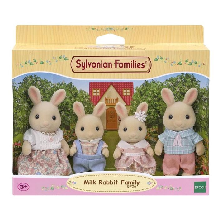 FAMILIA CONEJO DE LECHE SYLVANIAN FAMILIES