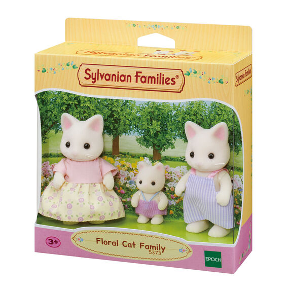  FAMILIA GATO FLORAL SYLVANIAN FAMILIES