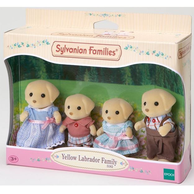FAMILIA PERRO LABRADOR SYLVANIAN FAMILIES