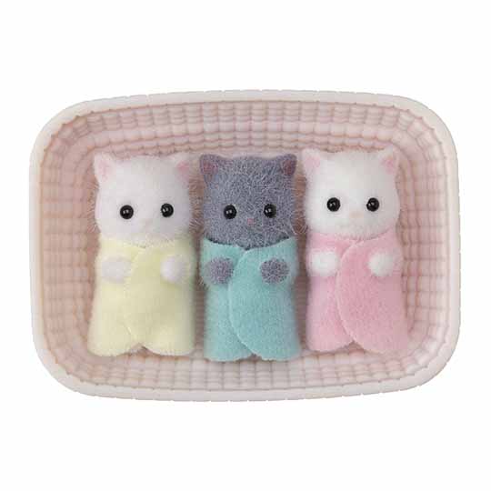 TRILLIZOS GATO PERSA SYLVANIAN FAMILIES