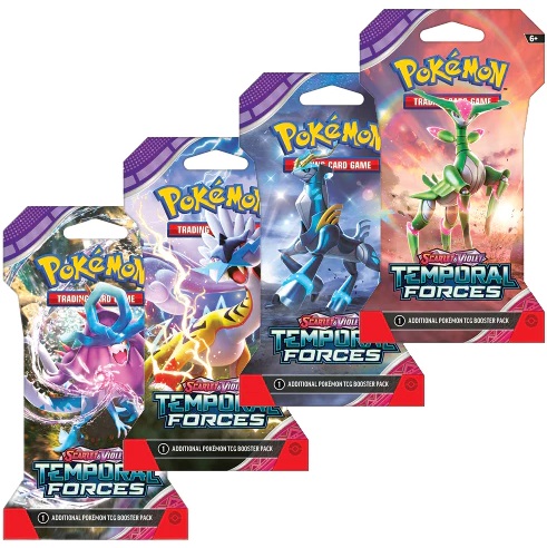 Pokemon TCG Temporal Forces Sleeved Booster ING