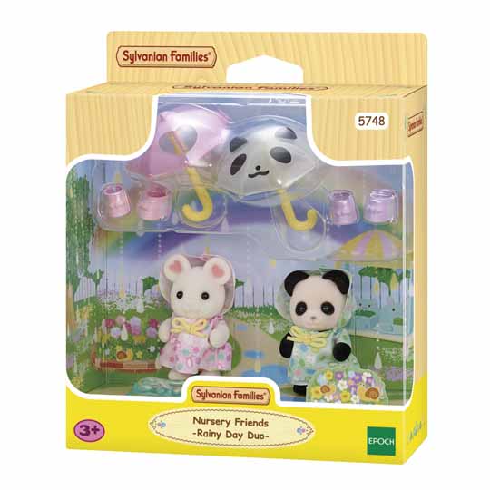 AMIGOS DE LA GUARDERÍA: DÍA DE LLUVIA SYLVANIAN FAMILIES