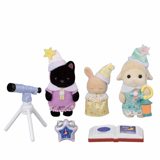 AMIGOS DE LA GUARDERÍA: FIESTA DE PIJAMAS SYLVANIAN FAMILIES