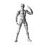 S.H.FIGUARTS BODY-KUN-SPORTS- EDITION-WIRE FRAME- (GRAY COLOR VER.) TAMASHII NATION
