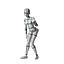 S.H.FIGUARTS BODY CHAN -SPORTS- EDITION-WIRE FRAME- (GRAY COLOR VER.) TAMASHII NATION