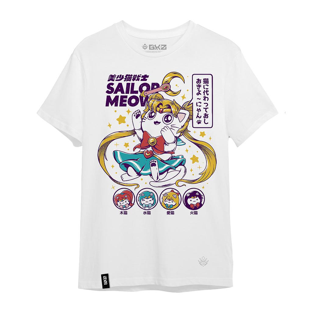 POLERA SAILOR MEOW BLANCA BY VINCENT TRINIDAD - GKZ VESTUARIO