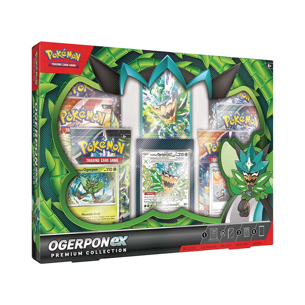 OGERPON EX PREMIUM COLLECTION INGLÉS TCG POKEMON COMPANY