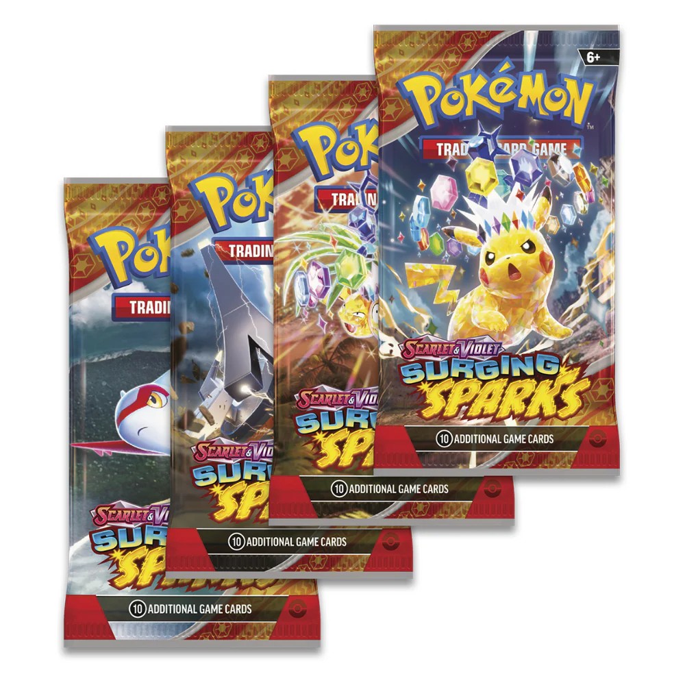 SURGING SPARKS BOOSTERS INGLÉS POKEMON COMPANY