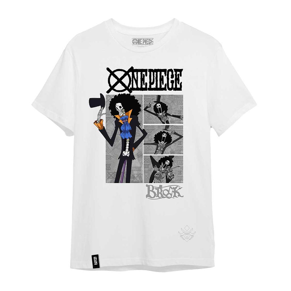 POLERA BROOK BLANCA - ONE PIECE - Geekz