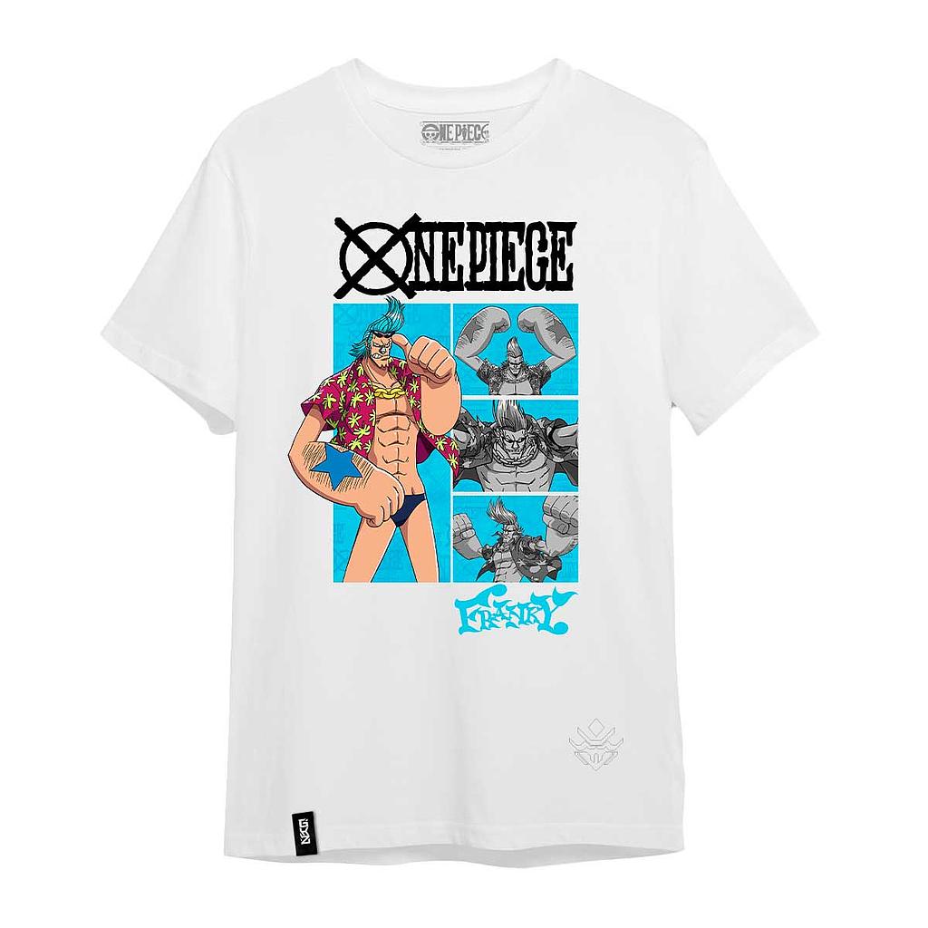 POLERA FRANKY BLANCA - ONE PIECE - Geekz