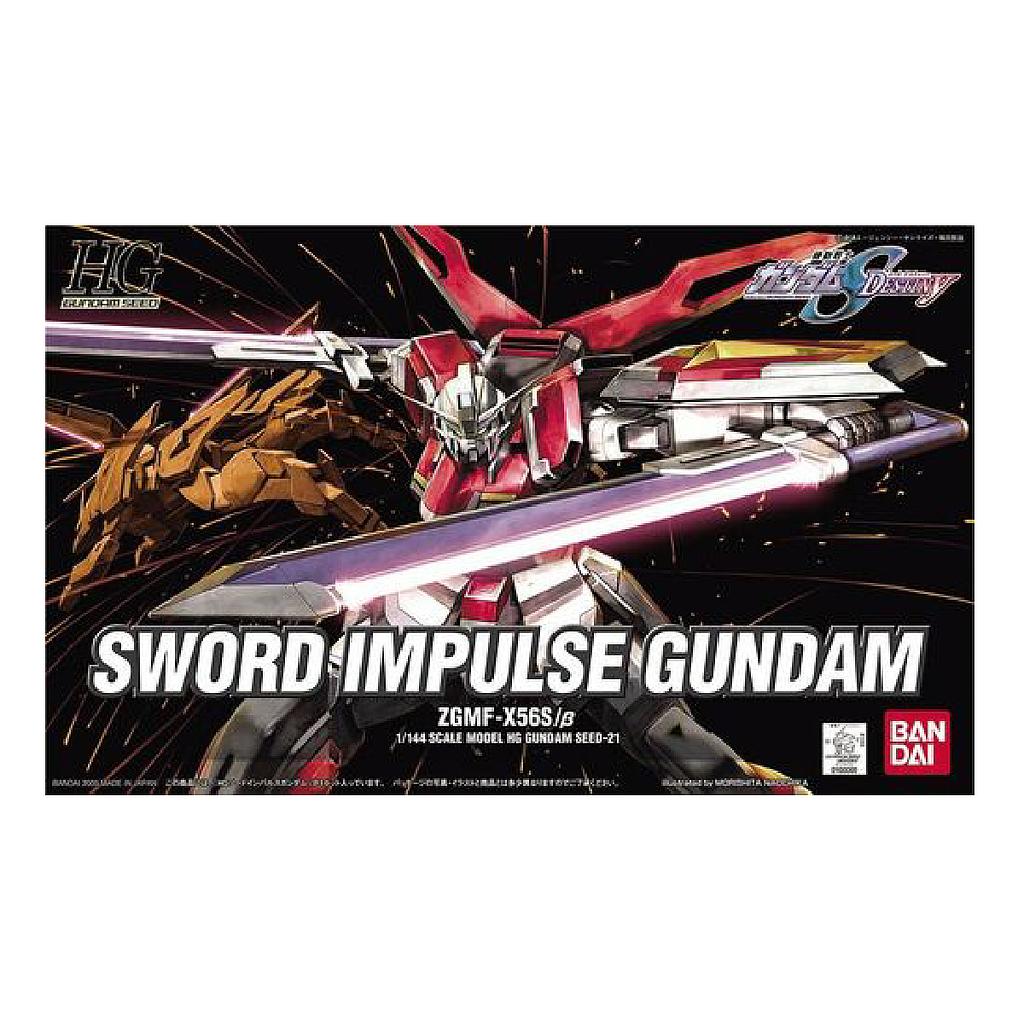 MODEL KIT 1/144 HG SWORD IMPULSE GUNDAM BANDAI HOBBY
