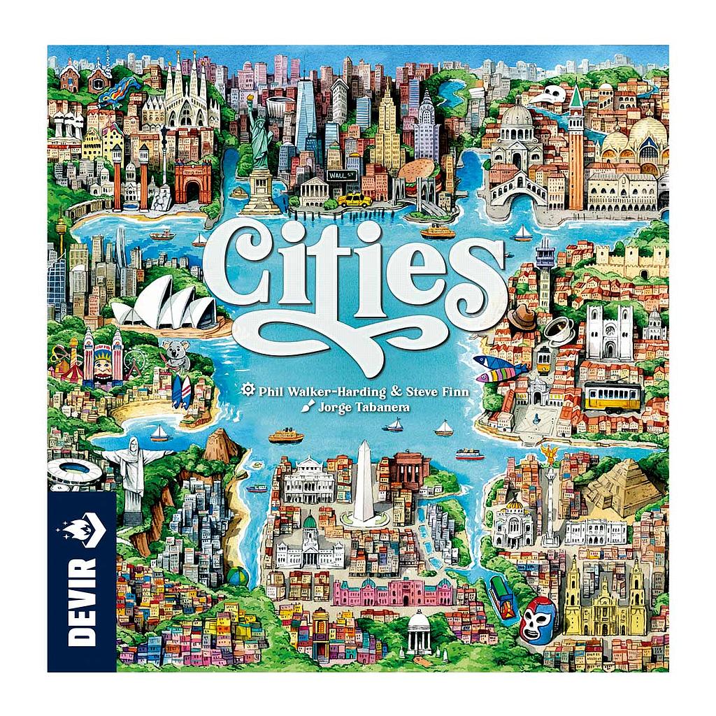 JUEGO DE MESA CITIES DEVIR