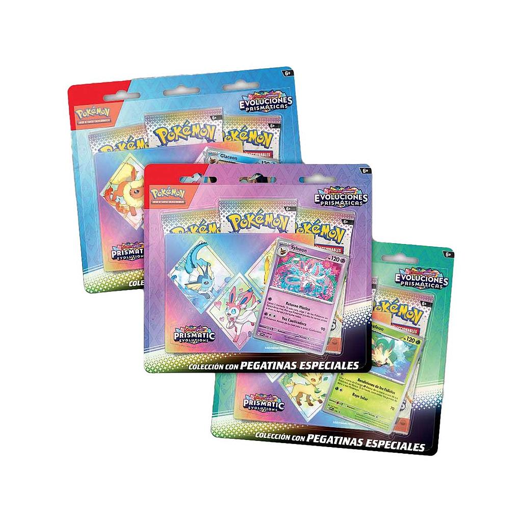 SV8.5 PRISMATIC EVOLUTIONS - TECH STICKER COLLECTION ESPAÑOL POKEMON COMPANY