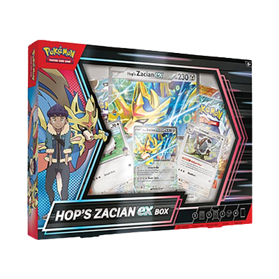 HOP'S ZACIAN EX BOX INGLÉS - POKEMON COMPANY