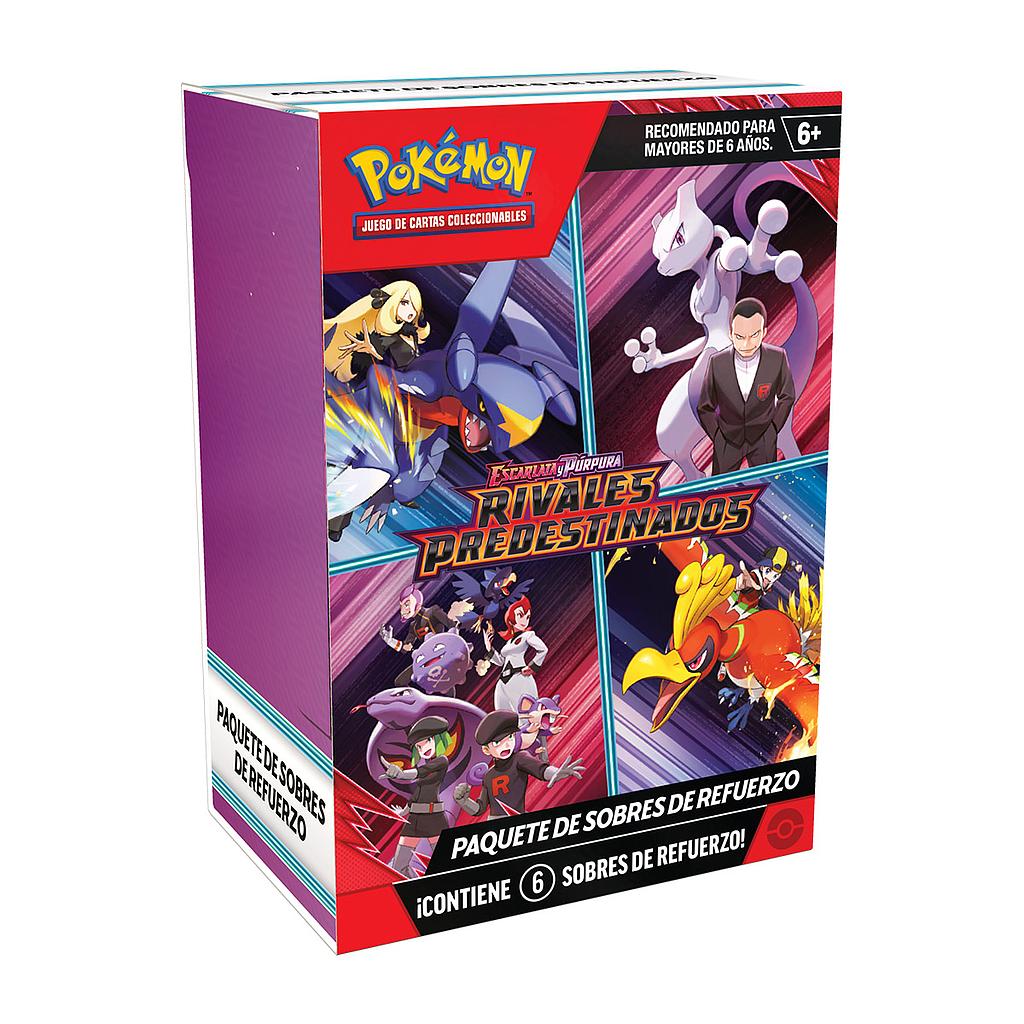 POKEMON TCG SCARLET &amp; VIOLET - DESTINED RIVALS BOOSTER BUNDLE ESPAÑOL POKEMON COMPANY