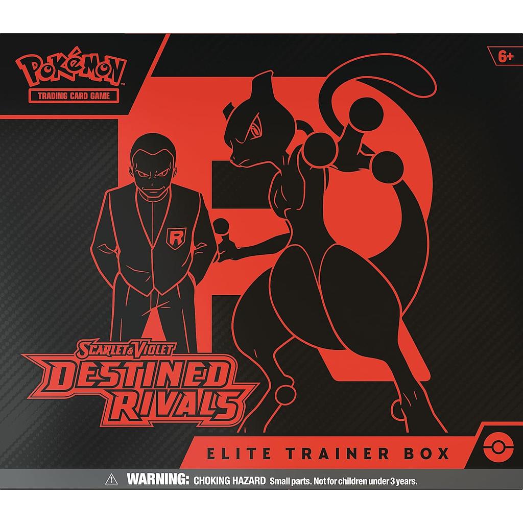 POKEMON TCG SCARLET &amp; VIOLET - DESTINED RIVALS ELITE TRAINER BOX ENGLISH POKEMON COMPANY