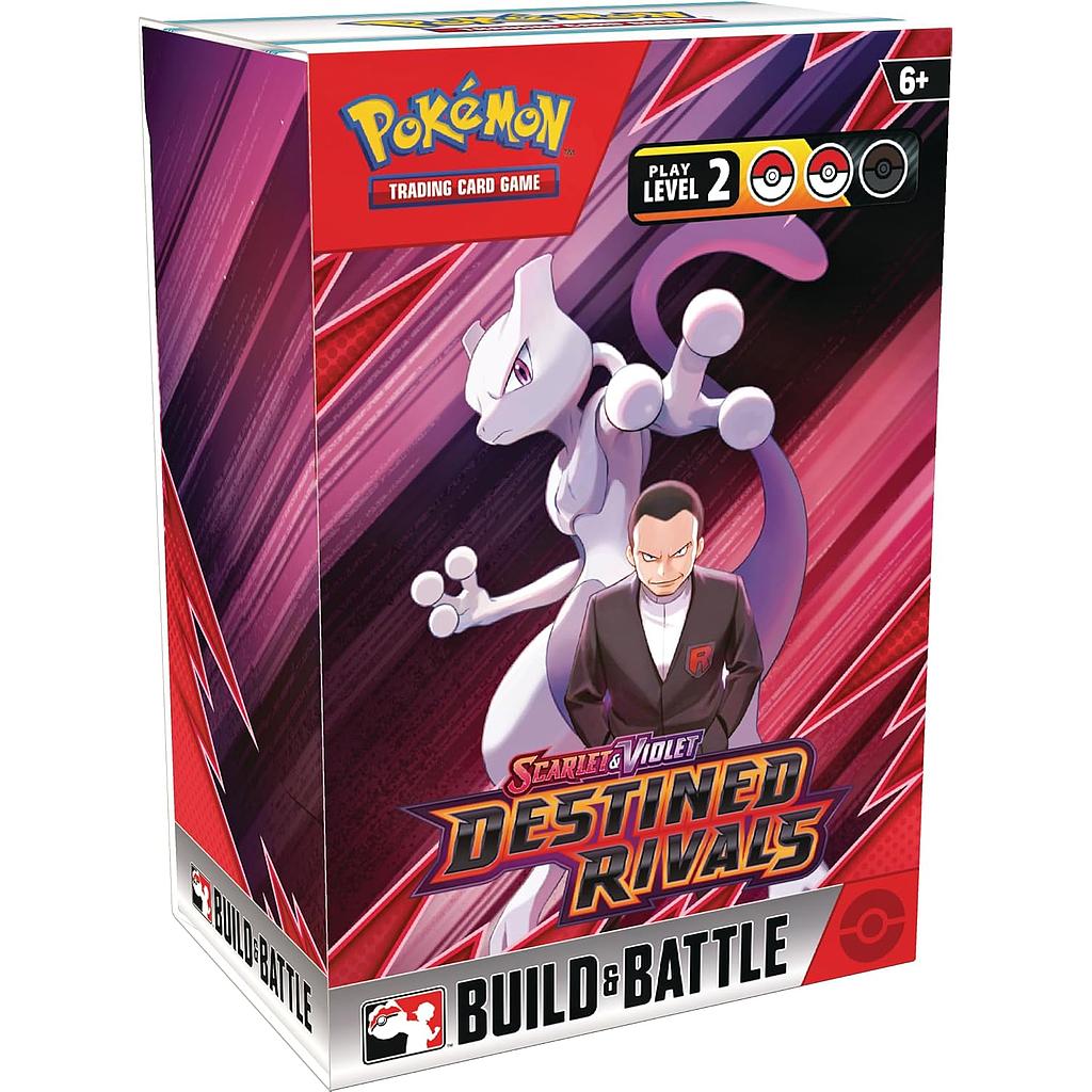 DESTINED RIVALS - BUILD &amp; BATTLE BOX INGLÉS POKEMON COMPANY