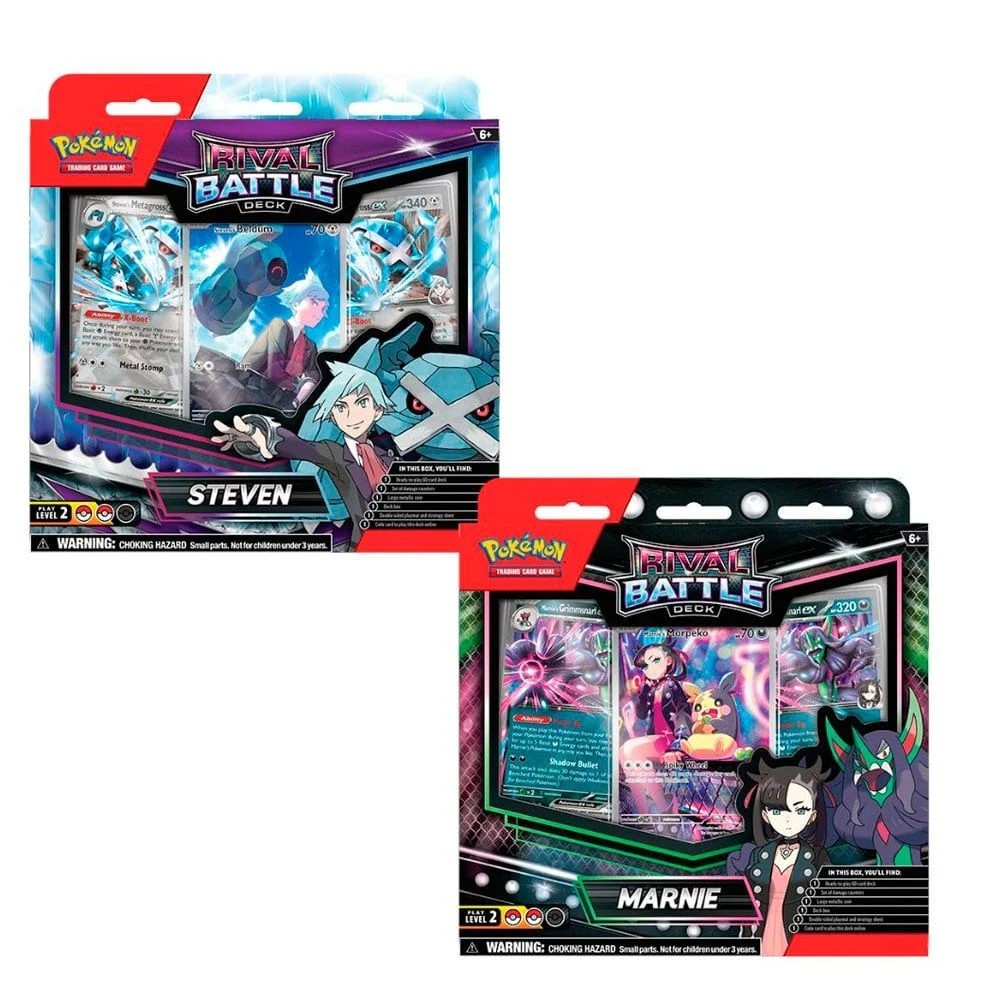 RIVAL BATTLE DECK - MARNIE/STEVEN INGLÉS POKEMON COMPANY