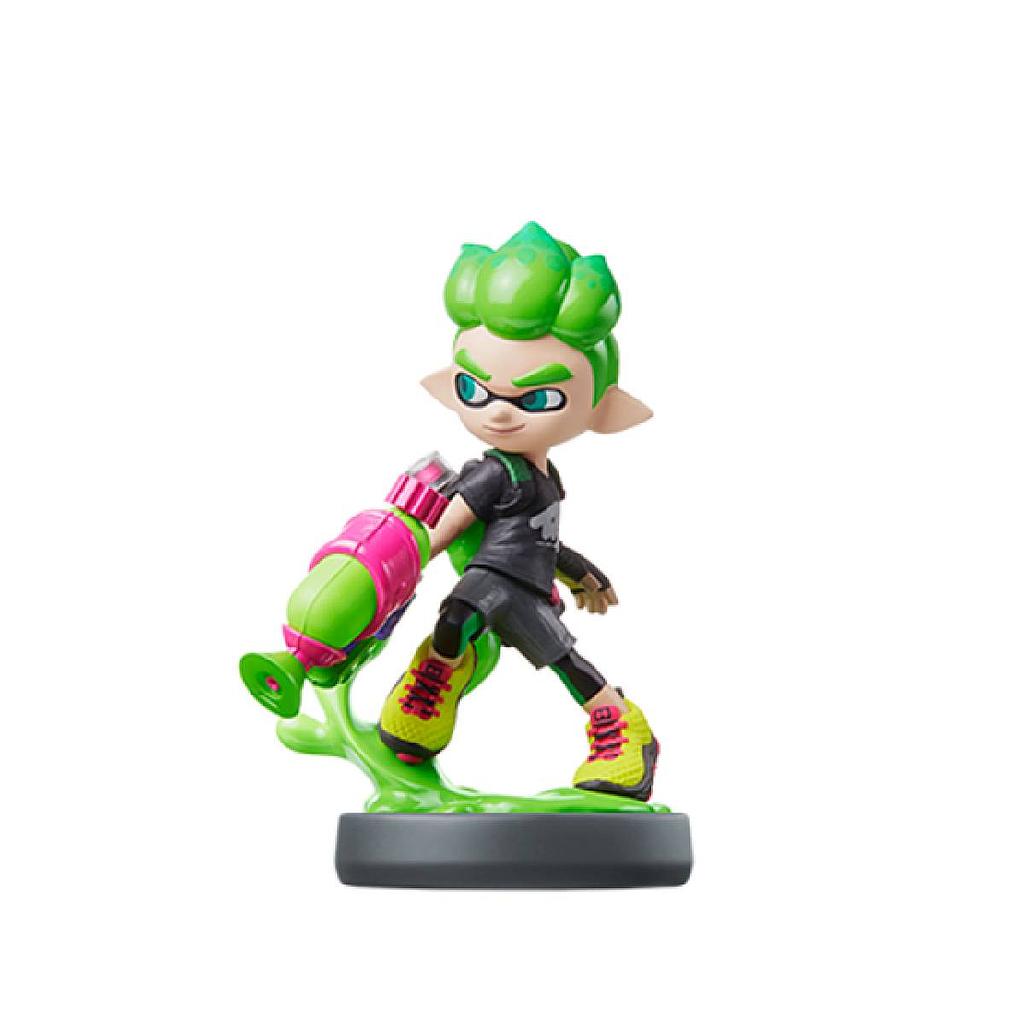 AMIIBO INKLING BOY (NEON GREEN) - SPLATOON COLLECTION