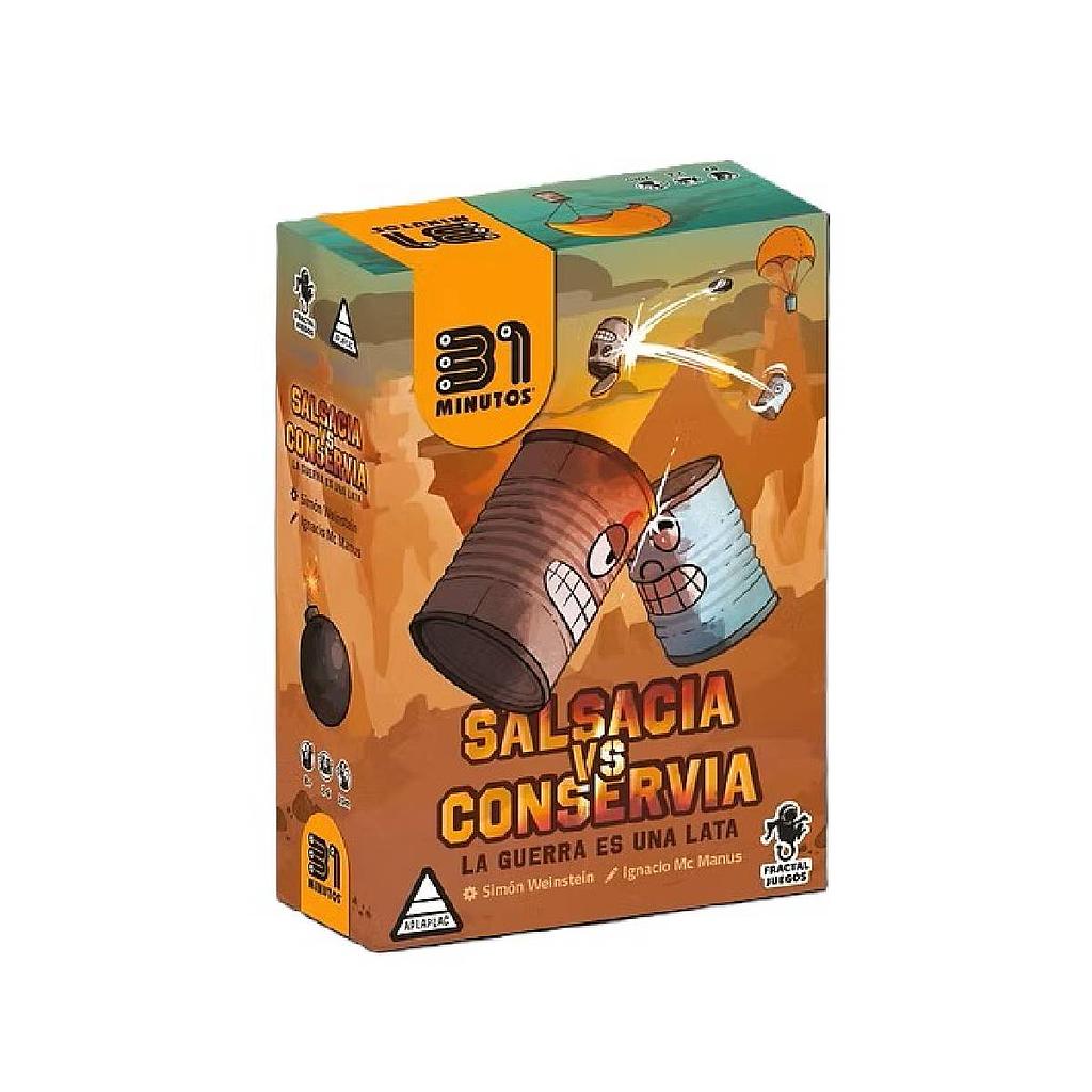 JUEGO DE MESA SALSACIA VS CONSERVIA FRACTAL