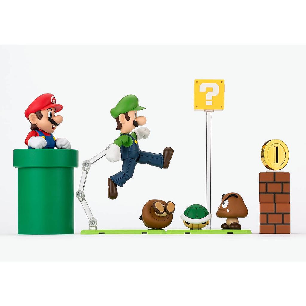 S.H.FIGUARTS SUPER MARIO PLAYSET (SUPER MARIO) TAMASHII NATIONS