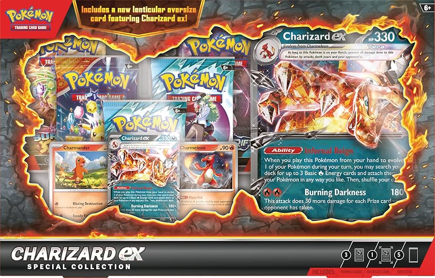 CHARIZARD EX SPECIAL COLLECTION INGLÉS POKEMON COMPANY