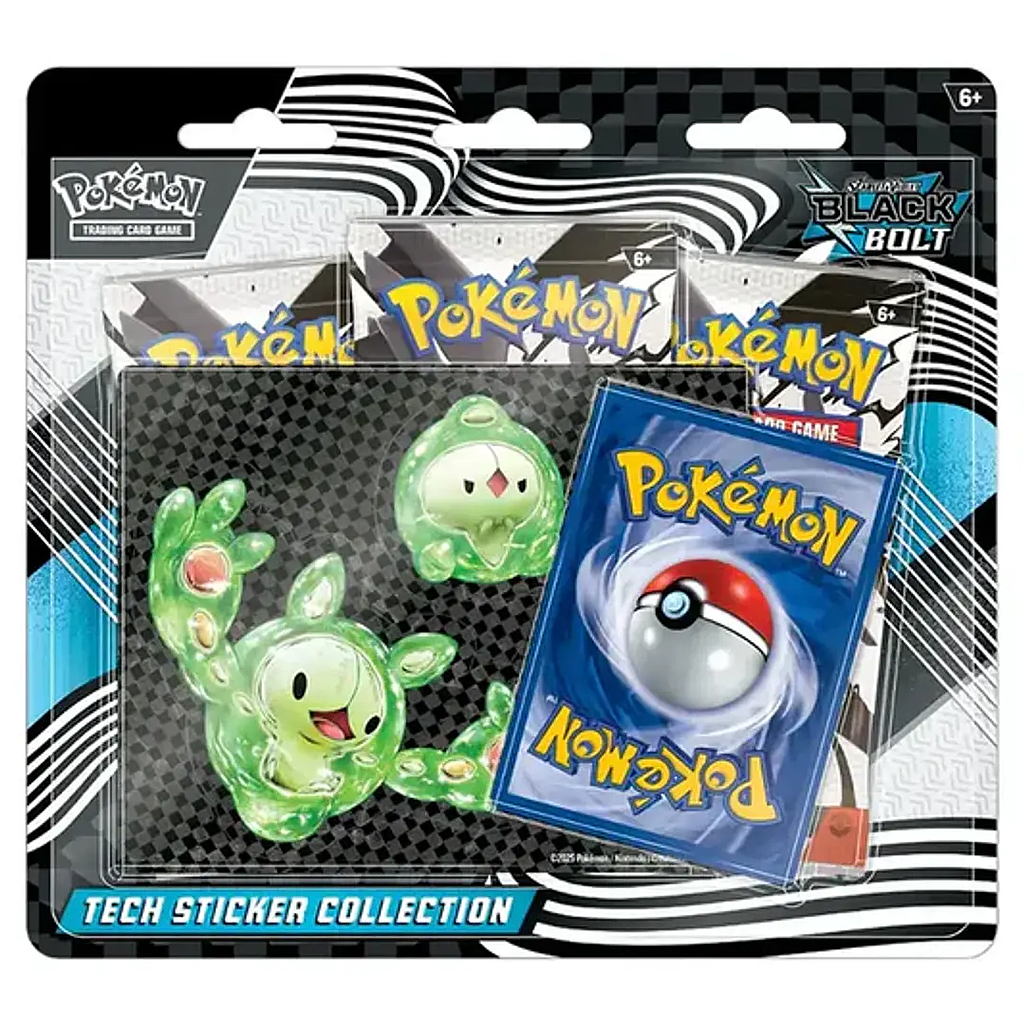 BLACK BOLT - TECH STICKER COLLECTION ESPAÑOL POKEMON COMPANY